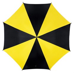 Umbrela Disco Black Yellow