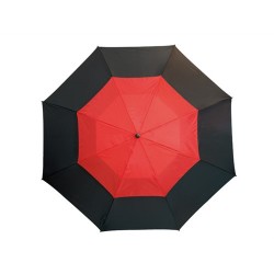 Umbrela Monsun Red Black