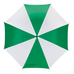Umbrela Regular Green White