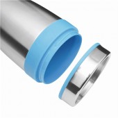 Cana termos Lungo silver blue