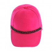 Sapca Chain Pink Black