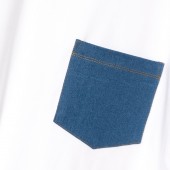Tricou Imperial Jeans white 